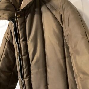 Blizzard pruf mens sz M Brown Puffer‎ Jacket insulated outerwear